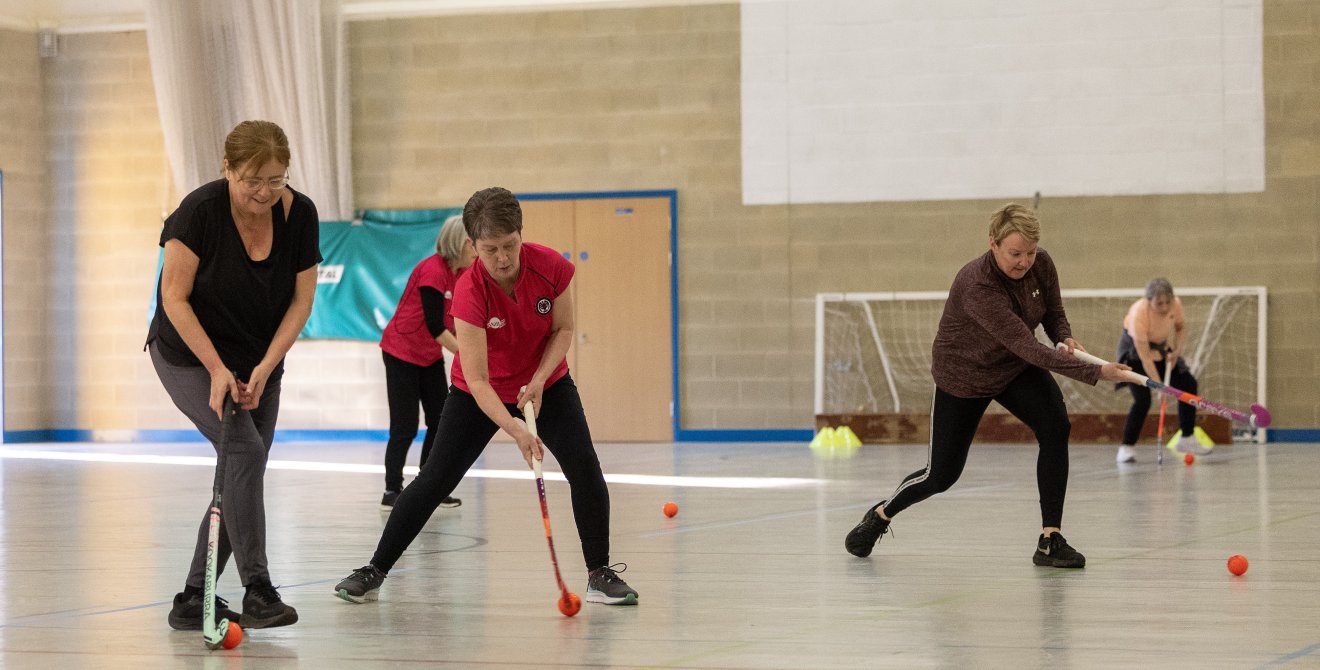 Cwmtawe ladies walking hockey club
