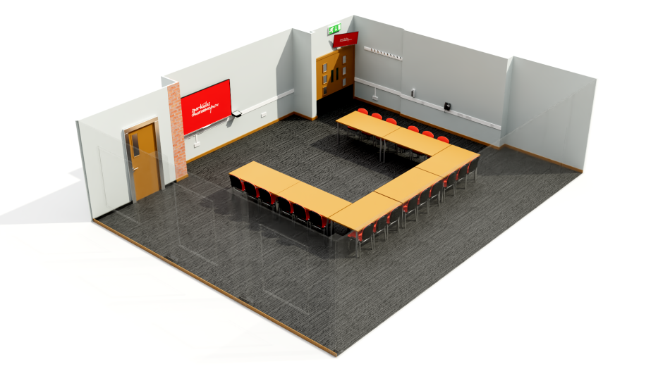 Jubilee suite set up in U shape layout