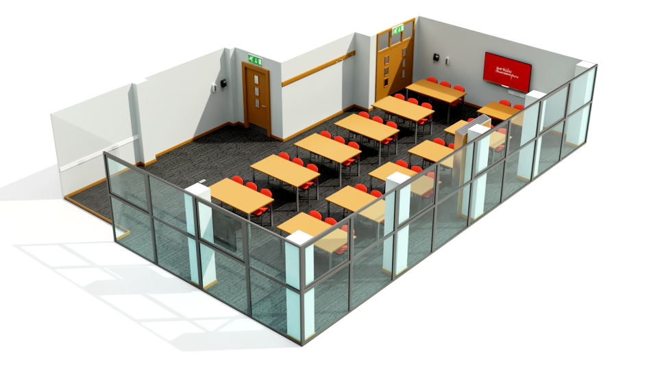 Sophia suite set up in classroom layout