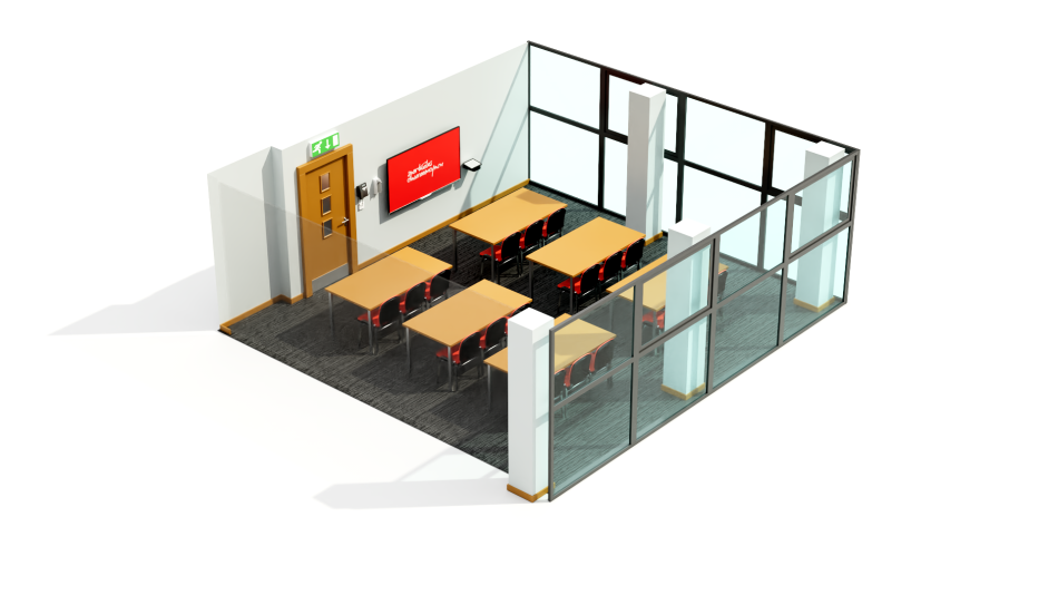 Taff 2 set up in classroom layout